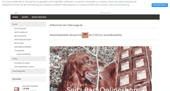 Desktop Screenshot of futterwaage.de